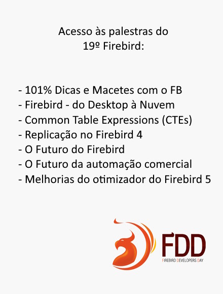 Palestras do 19º FDD